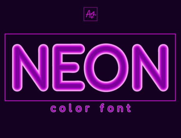 Neon: A Vibrant Font That Electrifies Modern Design