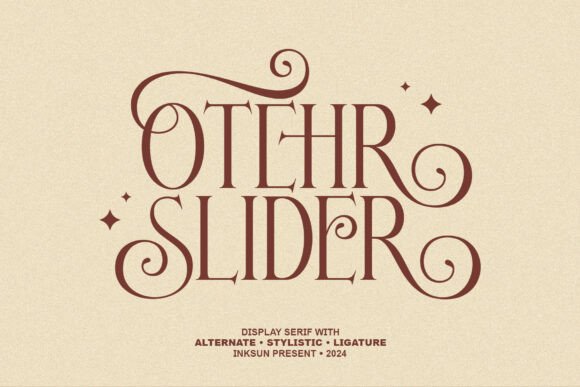 Other Slider: A Modern Serif with Vintage Whimsy