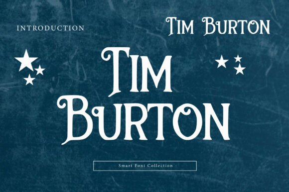 Tim Burton: A Whimsical, Spooky Display Typeface