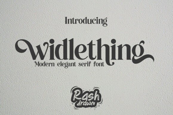 Widlething: A Sophisticated Serif for Premium Design