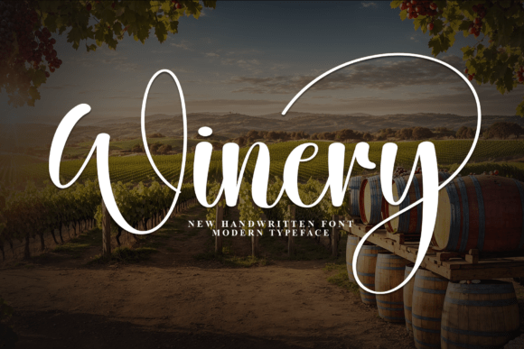 Winery: A Typeface of Rustic Luxury