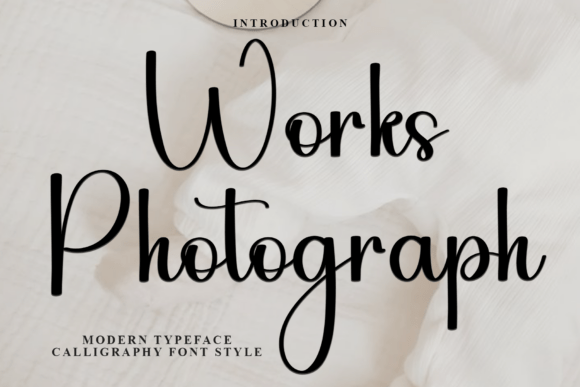 Works Photograph: A Font with Soft, Unique Character